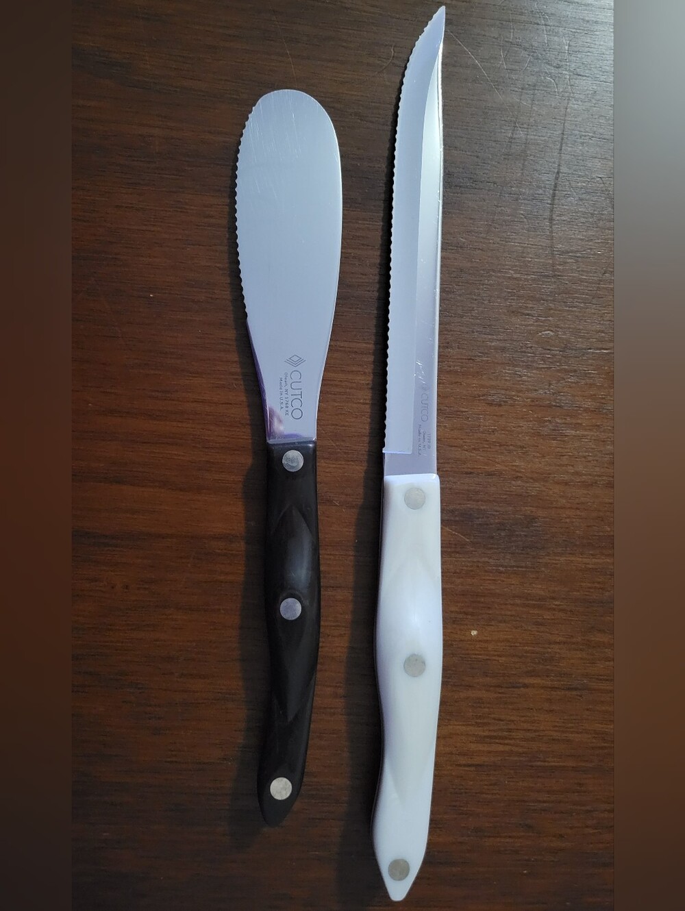 CUTCO 2-Piece Set: 1768 Spatula Spreader & 1729 Petite Carver Knife